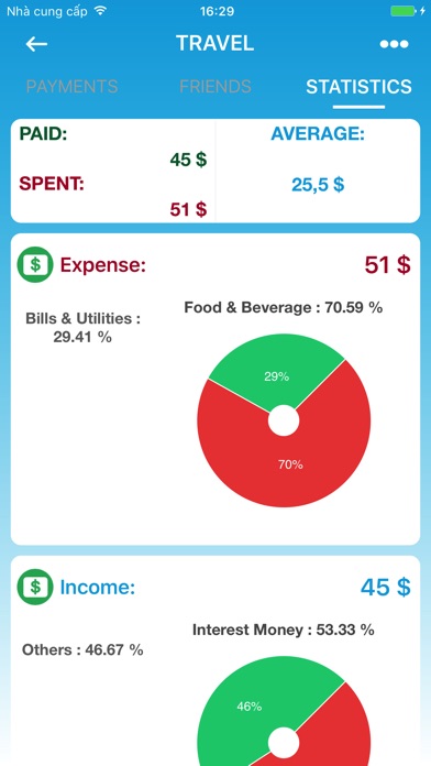 Group Expenses screenshot 2