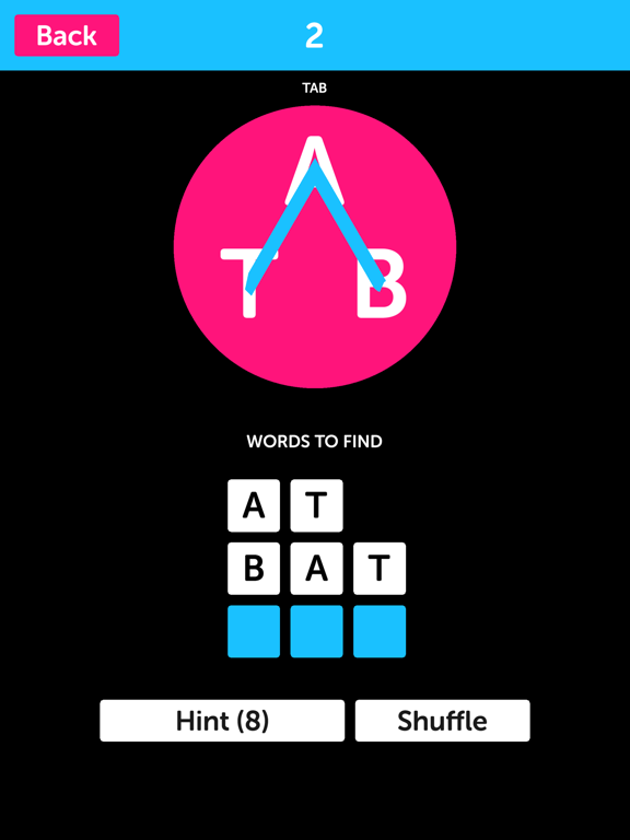 Screenshot #5 pour Pink Letters - Word Search Puzzle Game
