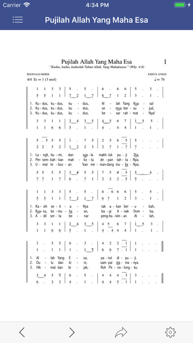 Screenshot #1 pour Hymn-Indonesian