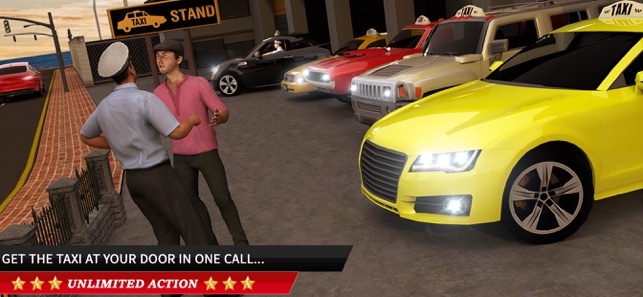 City Car Taxi Driving Rush(圖4)-速報App