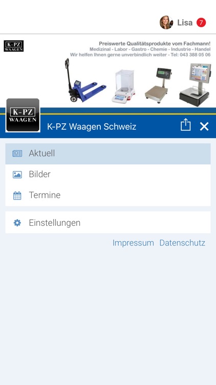 K-PZ Waagen Schweiz
