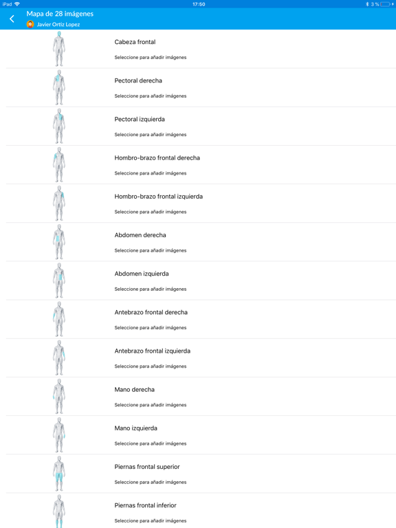 eDerma iPad screenshot 6 - Medical app
