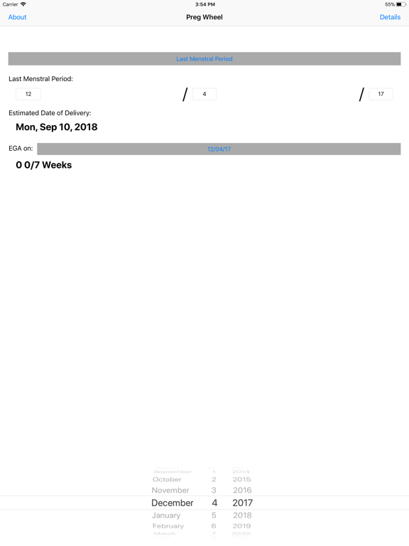Screenshot #4 pour Preg Wheel