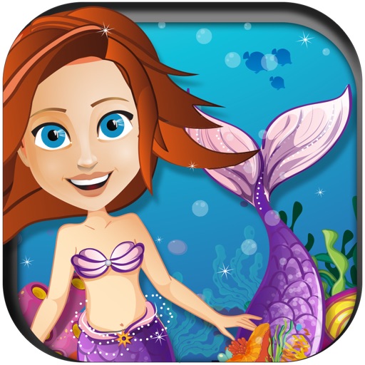 Mermaid Swim Meet medley relay butterfly stroke with water wings icon