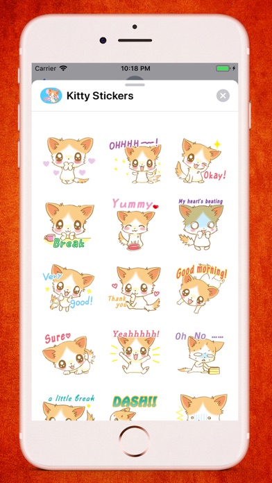 Kitty Cat Emojis screenshot 4