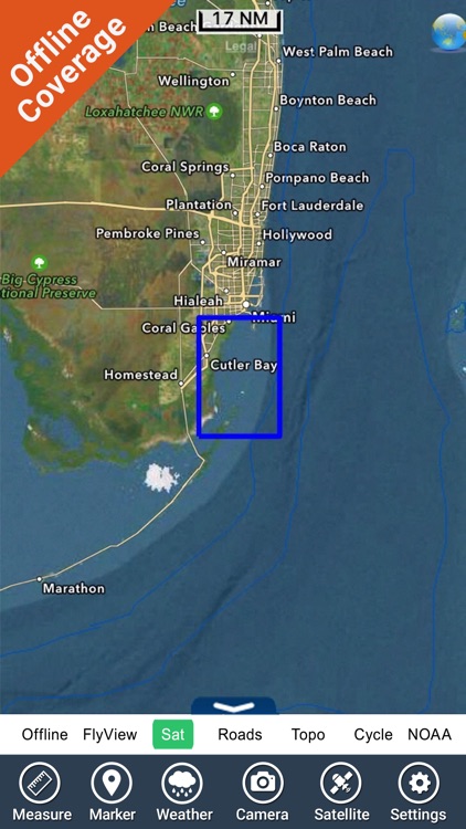 Biscayne National Park - GPS Map Navigator screenshot-4