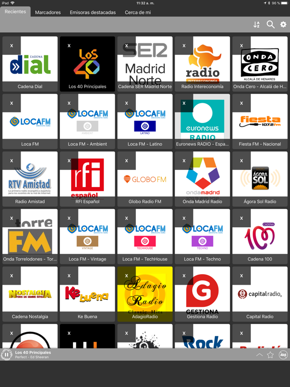 Radios de España - Radio AM FM iPad screenshot 5 - Entertainment app