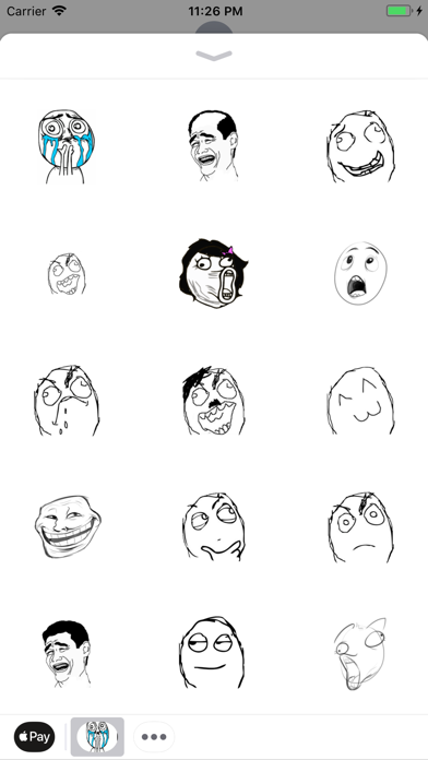 Screenshot #5 for Rage Comic Memes Sticker