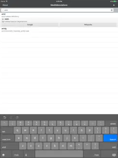 MedAbbreviations iPad image 3