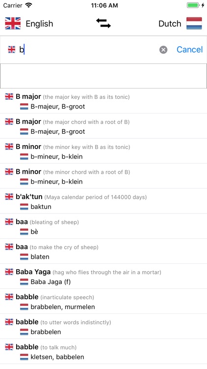 Dutch/English Dictionary