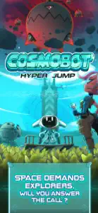 Cosmobot – Hyper Jump screenshot #2 for iPhone