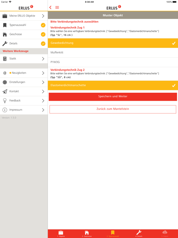 Screenshot #6 pour ERLUS Profi-App Schornstein