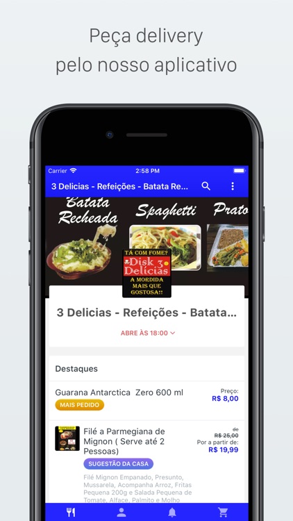 3 Delicias Lanches Delivery