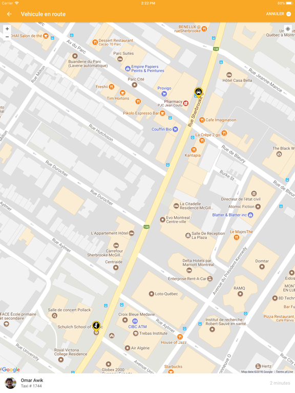 Screenshot #6 pour Taxi coop mtl