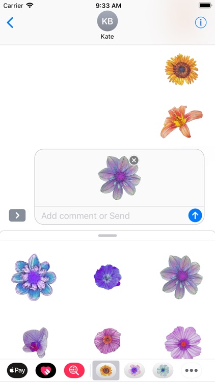 Flower Sticker Pack Vol.4