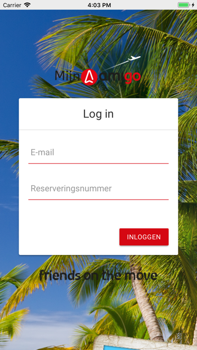 Screenshot #1 pour Mijn AmiGO Reizen
