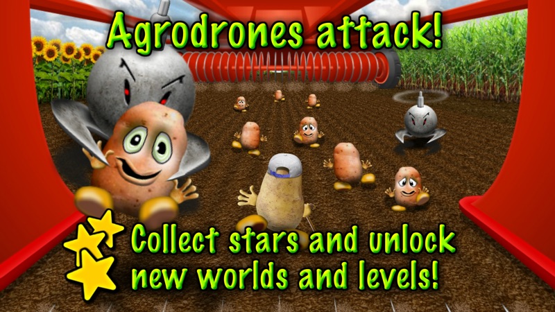 POTATO STORY - action runner fun game screenshot 4