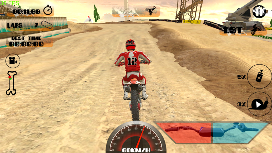 #4. MTX GP: Motor-cycle Racing 3D (iOS) Bởi: AppForge Inc.