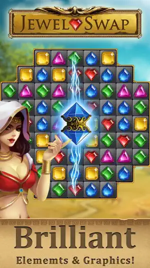 Jewel Swap -Magic Match 3 game screenshot 2