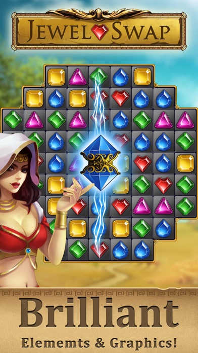 Jewel Swap -Magic Match 3 game Screenshot