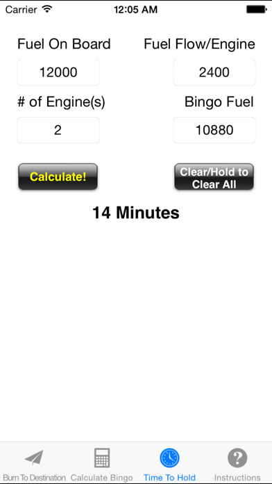 Bingo Fuel iPhone screenshot