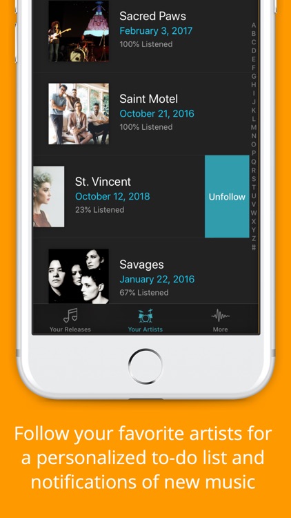 Numu - New Music Tracker