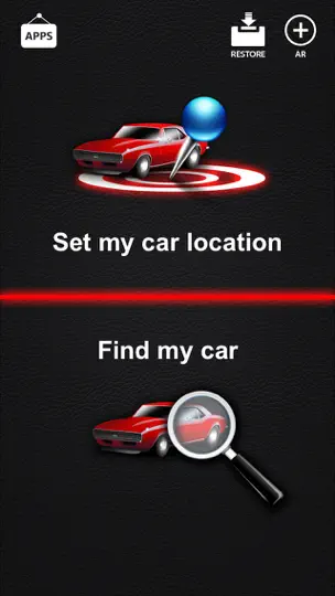 Captura de pantalla de Encontrar Mi Coche en iPhone 2