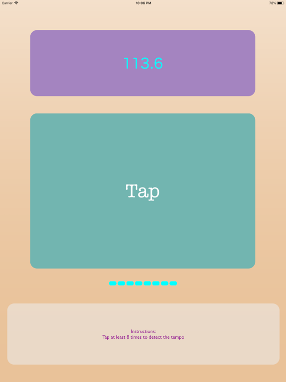 Screenshot #4 pour Tap for Tempo