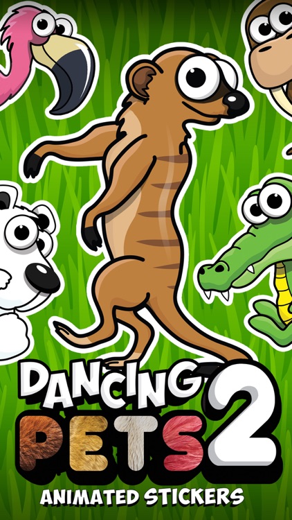 Dancing Pets 2 Stickers