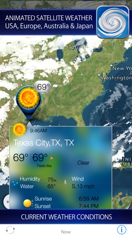 Hurricane - storm tracker + satellite radar
