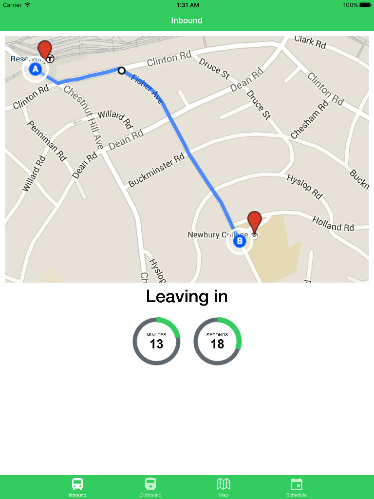 Newbury Shuttle screenshot 4