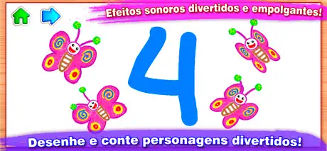 Jogos infantis crianças pintar