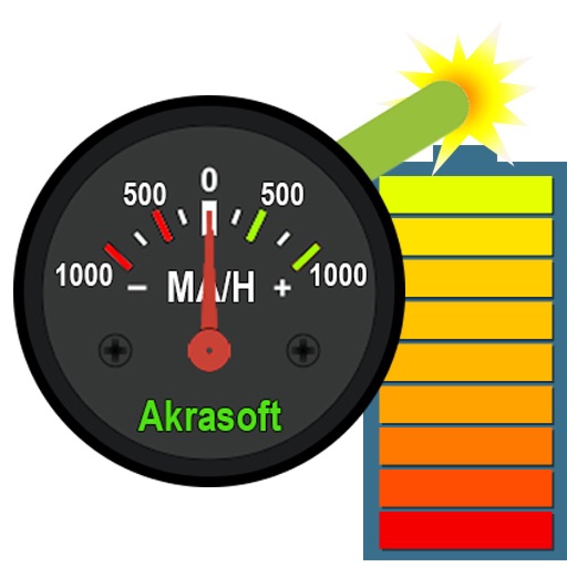 Battery and charger test icon