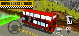 Bus & Taxi Driving Simulator - Screenshot 3