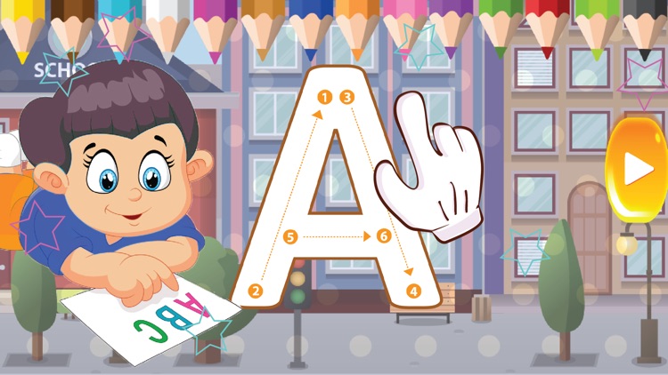 a to z tracing: alphabet learn screenshot-4