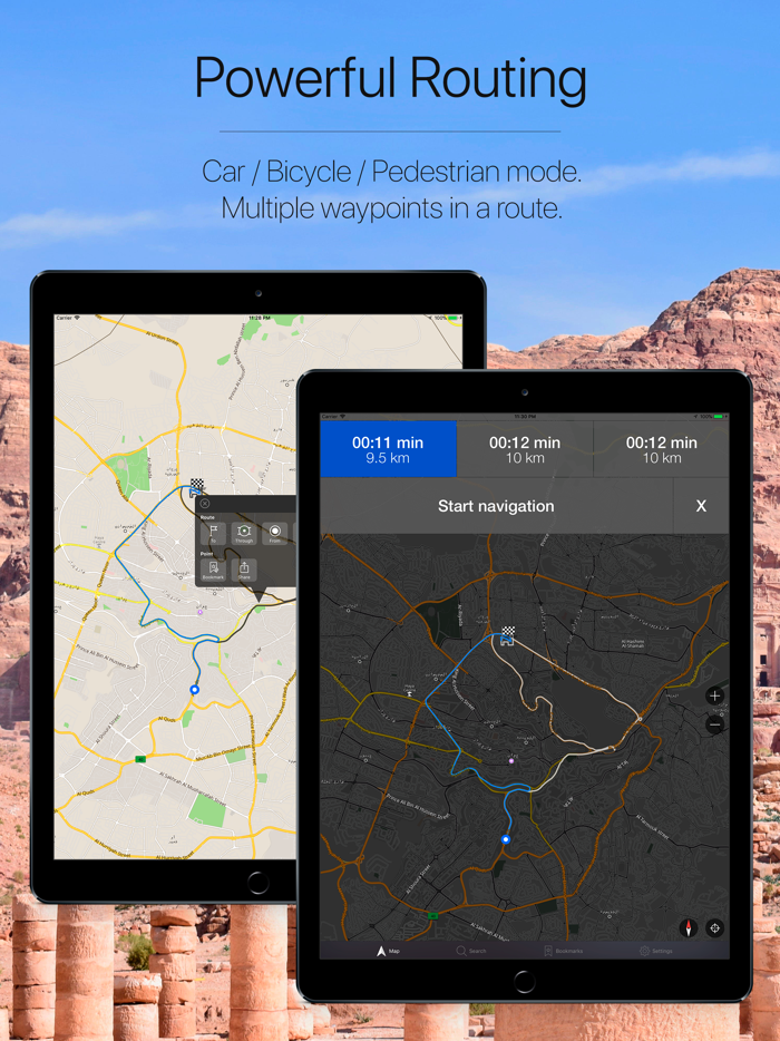 Jordan Offline Navigation