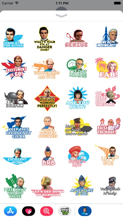 Thunderbirds Stickers screenshot 3