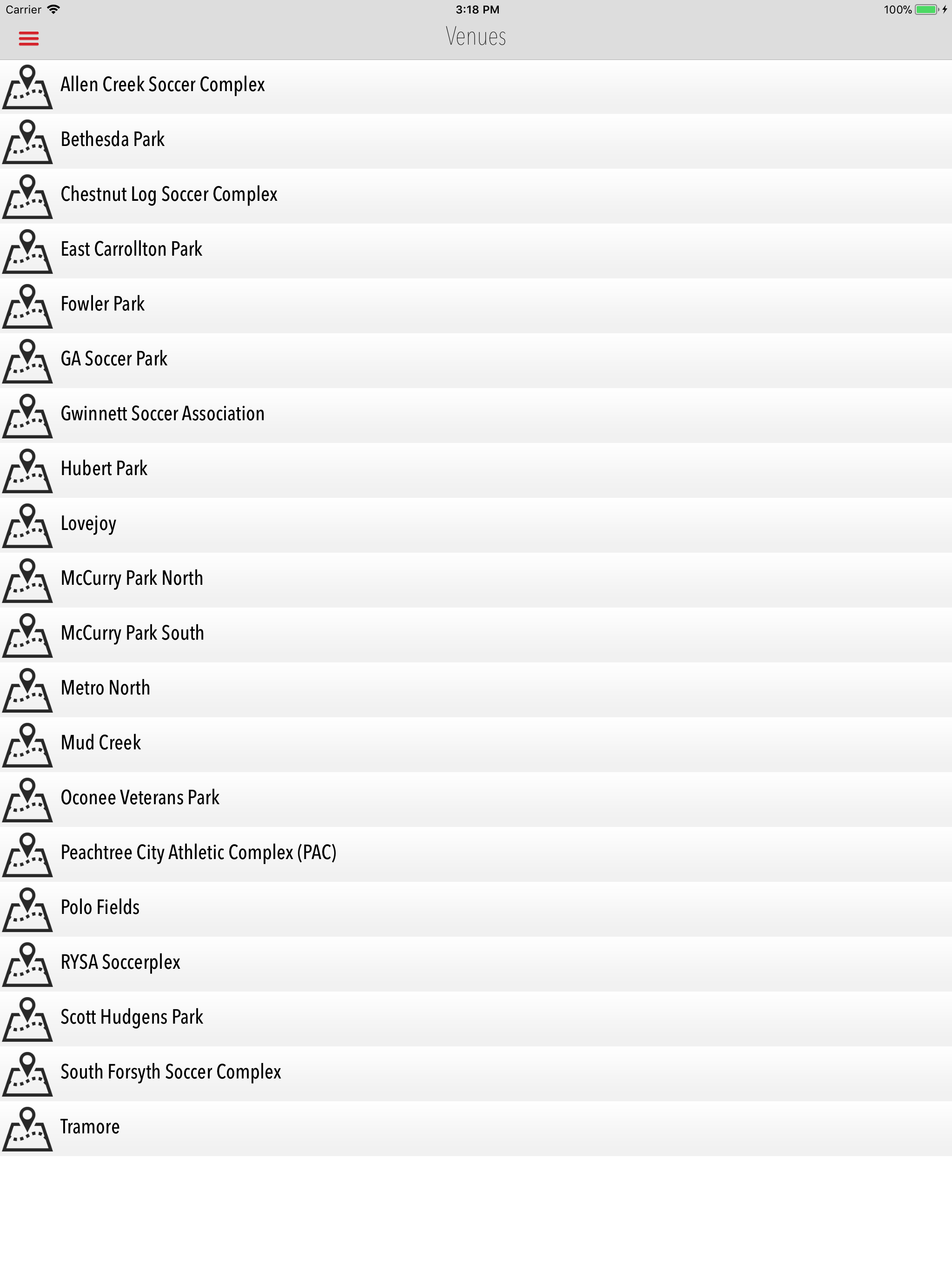 Georgia Soccer Tournaments