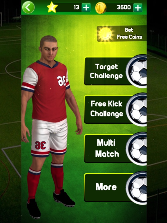 Screenshot #4 pour Freekick Strike