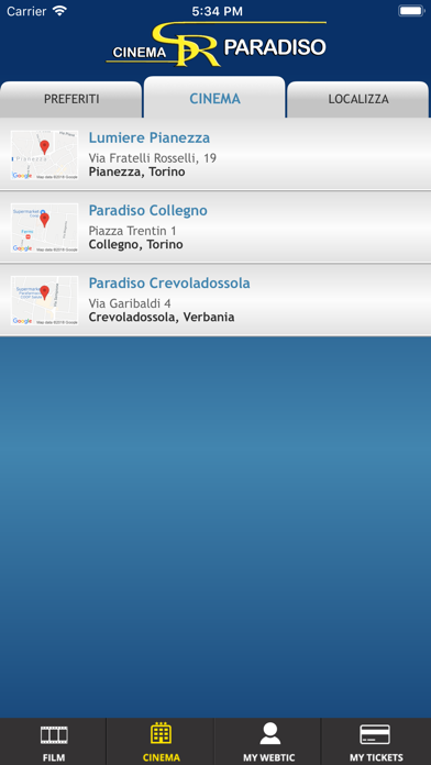 How to cancel & delete Webtic Cinema Paradiso from iphone & ipad 1