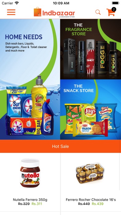 Indbazaar-Online Grocery Store screenshot 3