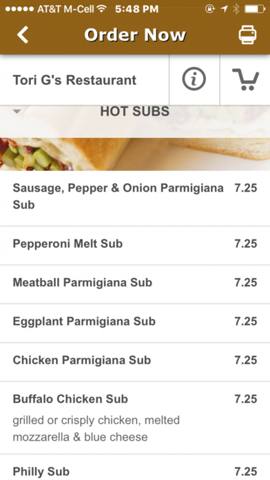 How to cancel & delete Tori G's Restaurant from iphone & ipad 3