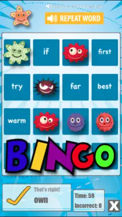 Word BINGO iPhone image 1