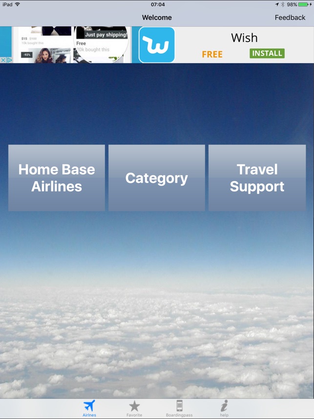 Airline Flight Check-In for the iPad(圖1)-速報App