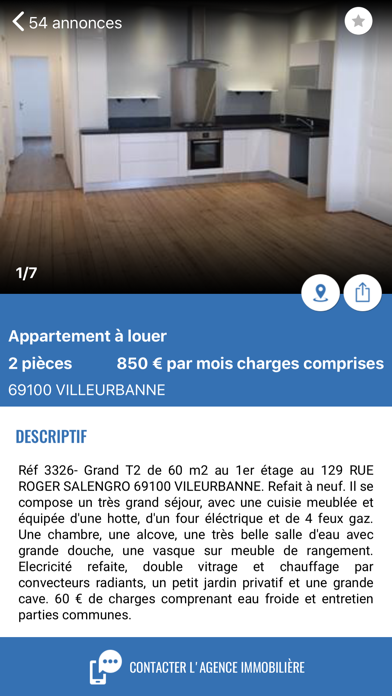 Régie Chomette immobilier screenshot 3