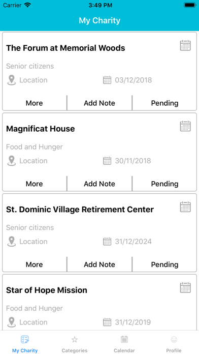 CharityLife App screenshot 4