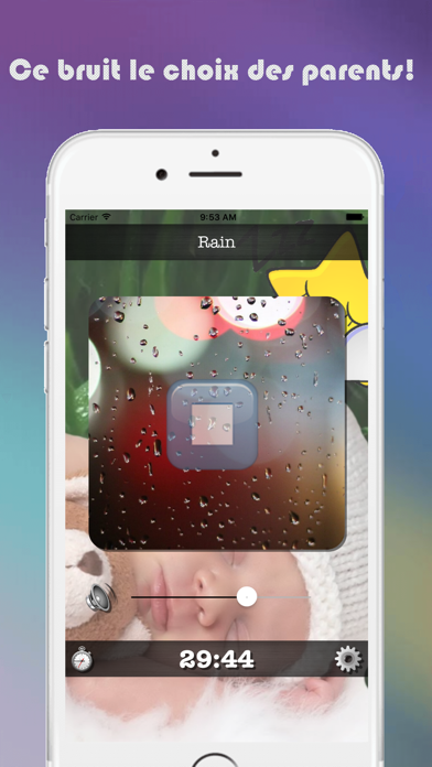 Screenshot #1 pour Sons de pluie | dormir instant