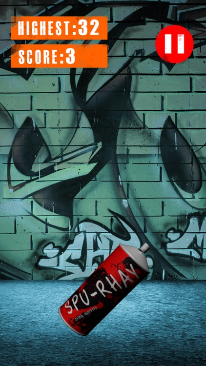 3D Graffiti Subway Spray Can Juggle Game