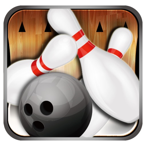 Realistic Bowling King Icon