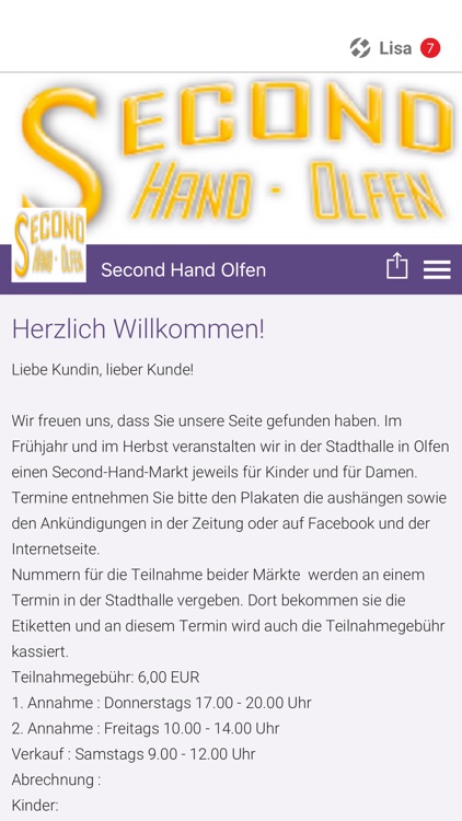 Second Hand Olfen